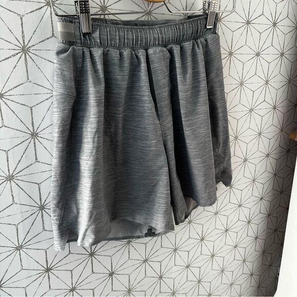 Lululemon Surge Short 6” Lined Heathered Gray - Picture 2 of 7
